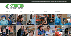 Desktop Screenshot of kynetonhealth.org.au